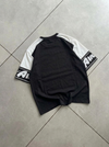 ECHO RAGLAN TEE - BLACK