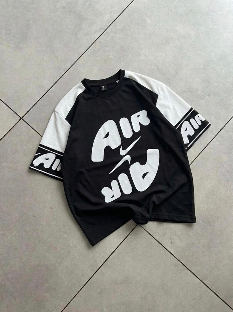 ECHO RAGLAN TEE - BLACK