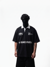 RUGBY POLO - BLACK
