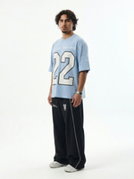 DIVISION-22 OVERSIZED TEE - BLUE