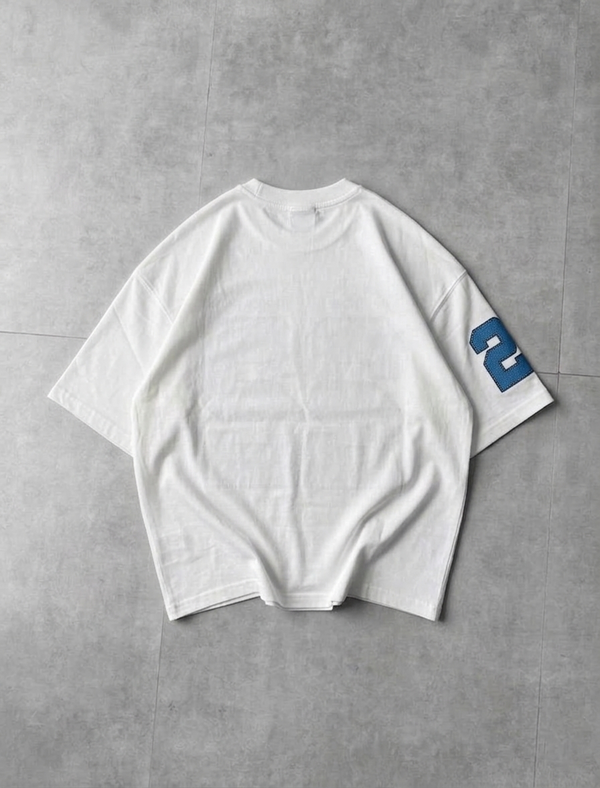 DIVISION-22 OVERSIZED TEE - WHITE