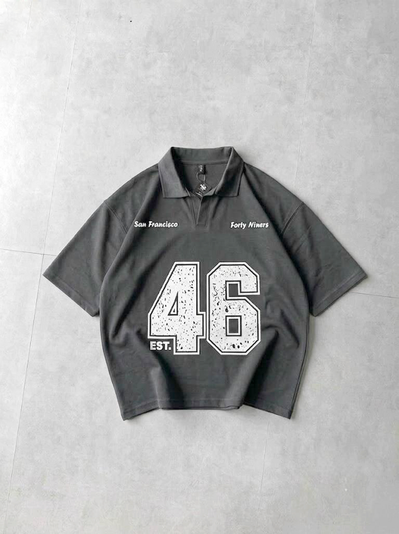 GRID 46 POLO - GRAY