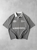 RUGBY POLO - GREY