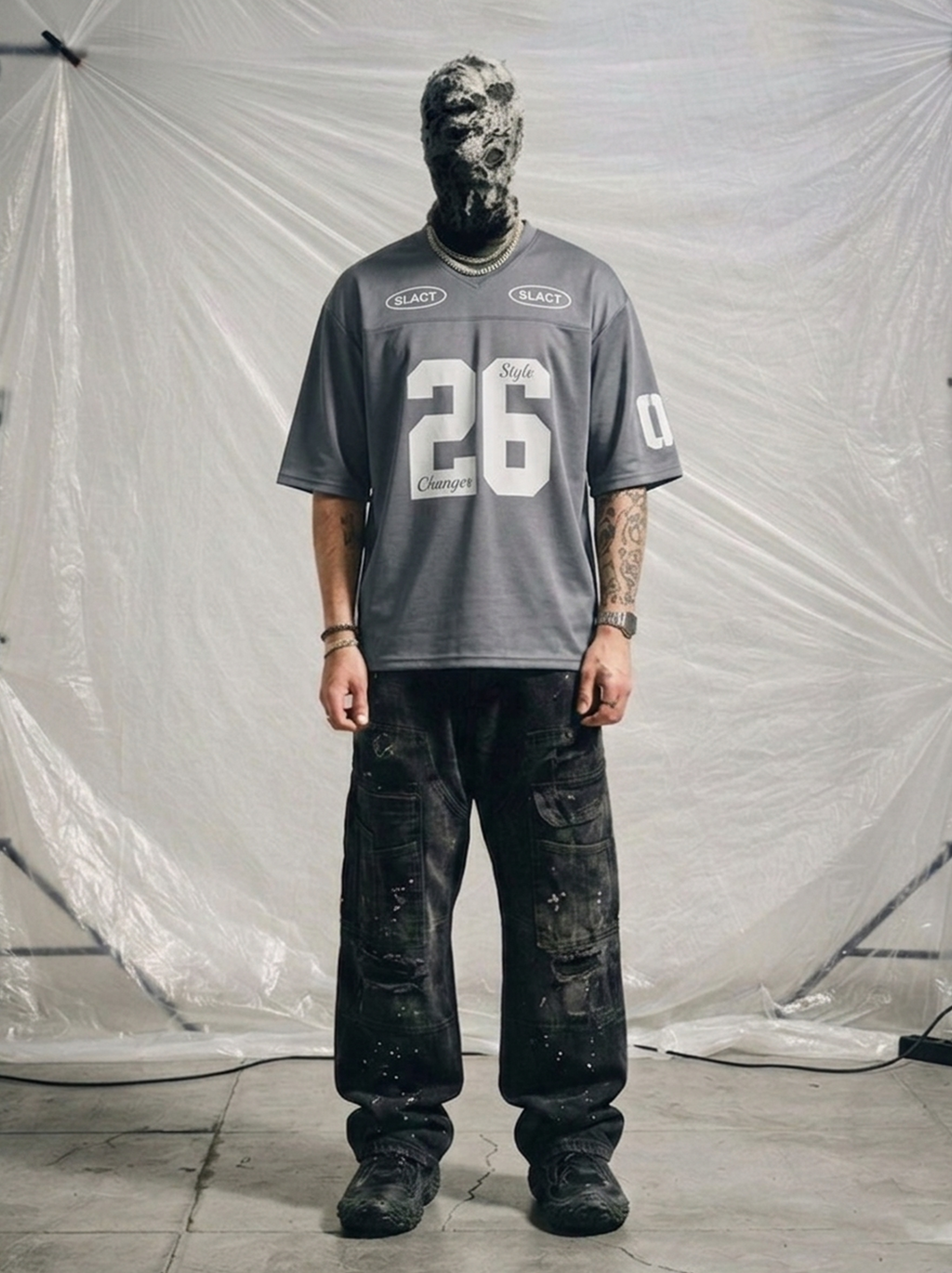 PROJECT JERSEY 26 - SILVER GRAY