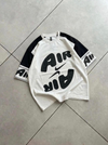 ECHO RAGLAN TEE - WHITE