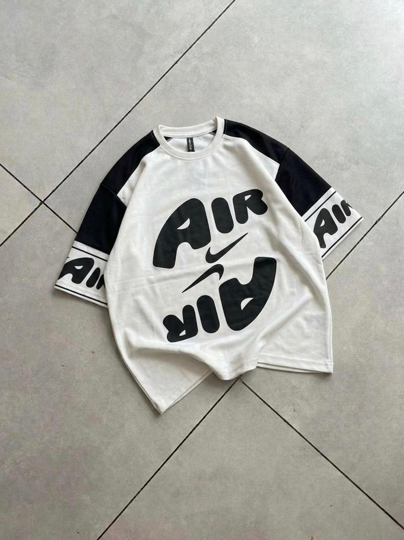 ECHO RAGLAN TEE - WHITE