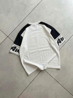 ECHO RAGLAN TEE - WHITE
