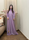 2PC Moonlight Glitter Maxi Dress Set for Women – Drop Shoulder Top with Long Maxi (Party & Festive Wear)