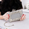 Bridal Clutch Bag with Handle for Girls