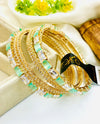Gold Plated Full Zircon Choriyan Set for Women