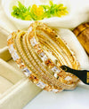 Gold Plated Full Zircon Choriyan Set for Women