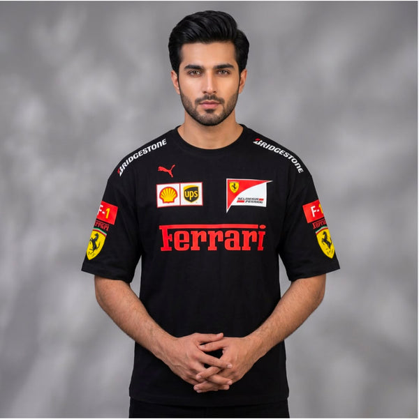 Ferrari  Printed panel  Dropshoulder
